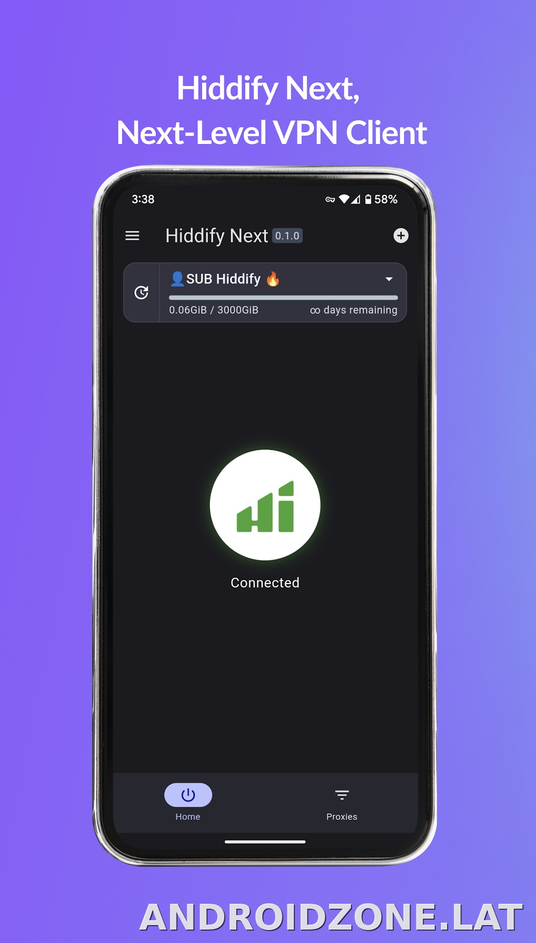 Hiddify скриншот 1