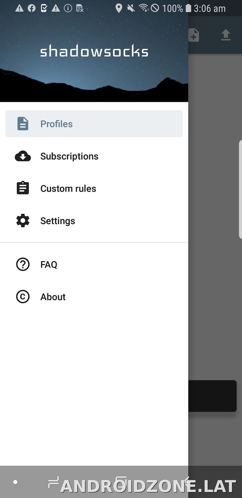 Shadowsocks скриншот 2