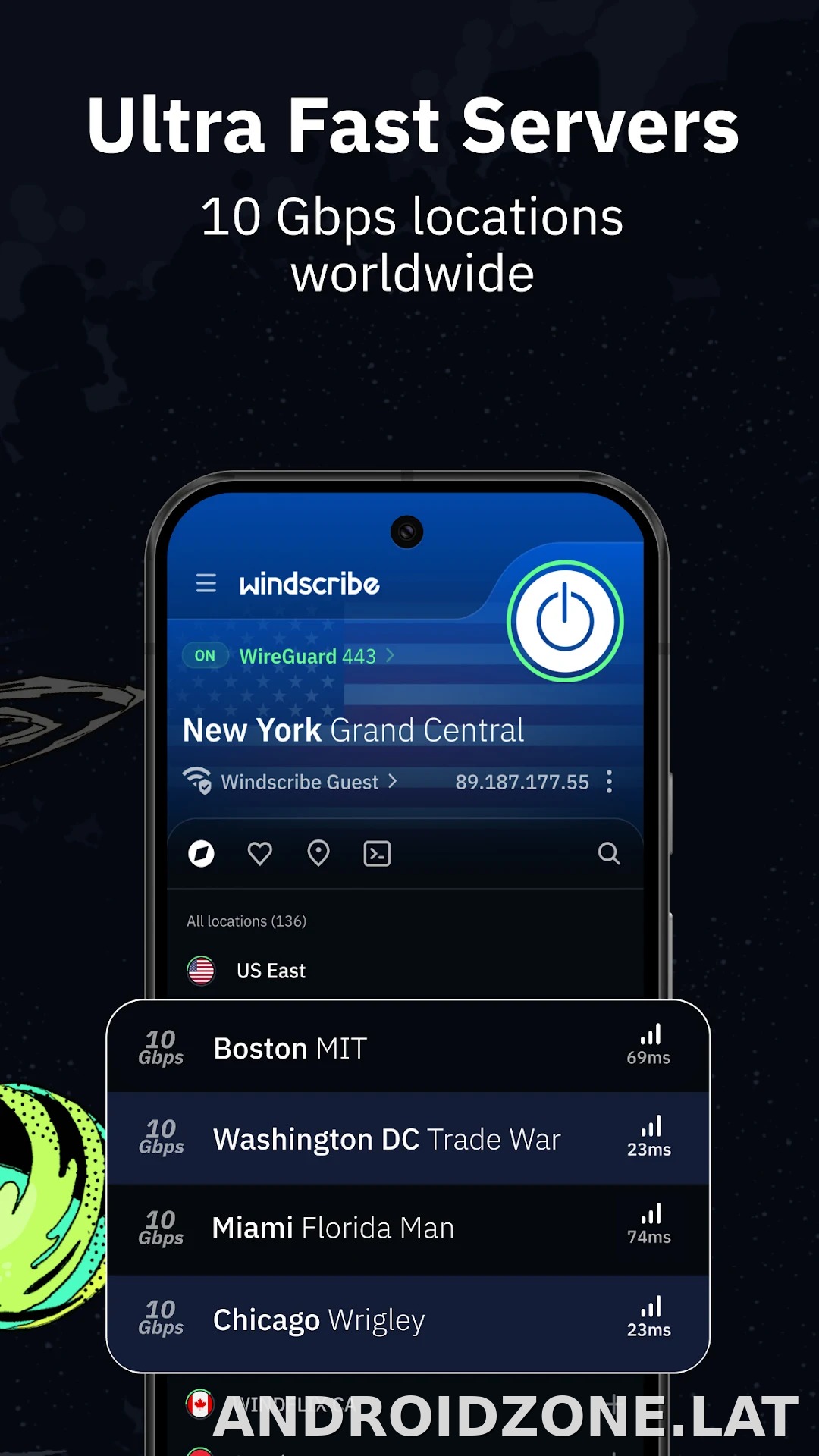 Windscribe скриншот 6